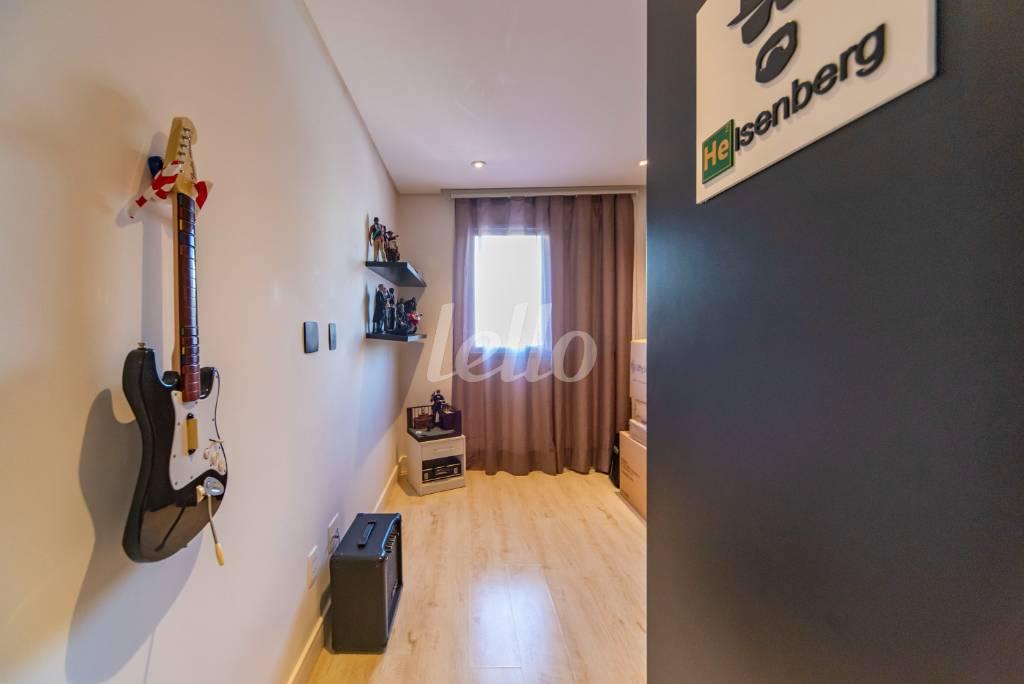 QUARTO2 de Apartamento à venda, Padrão com 118 m², 3 quartos e 3 vagas em Centro - Santo André
