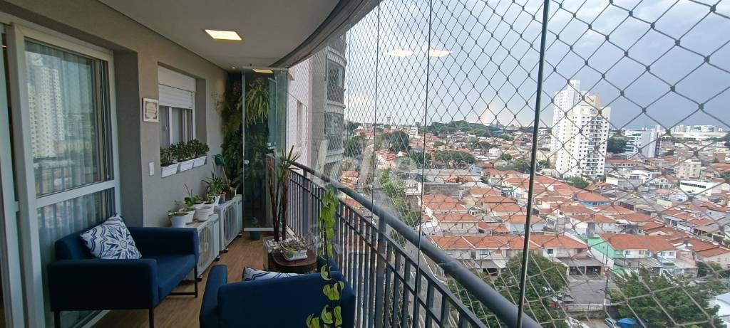 VARANDA GOURMET de Apartamento à venda, Padrão com 109 m², 3 quartos e 2 vagas em Jardim Aeroporto - São Paulo