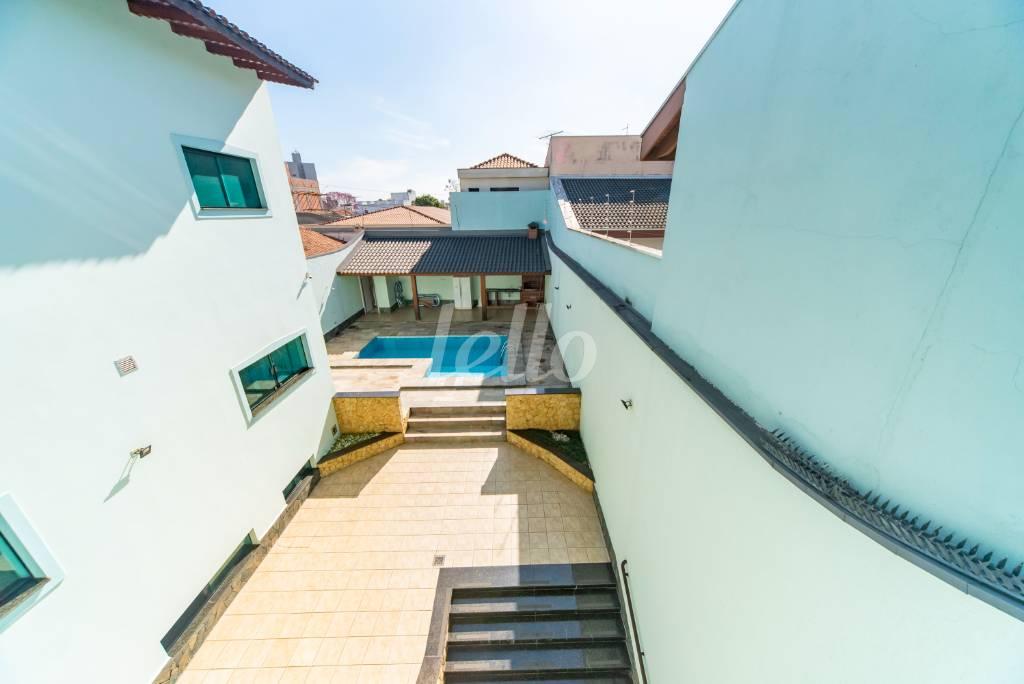 VARANDA DO QUARTO3 de Casa à venda, assobradada com 445 m², 3 quartos e 8 vagas em Olímpico - São Caetano do Sul