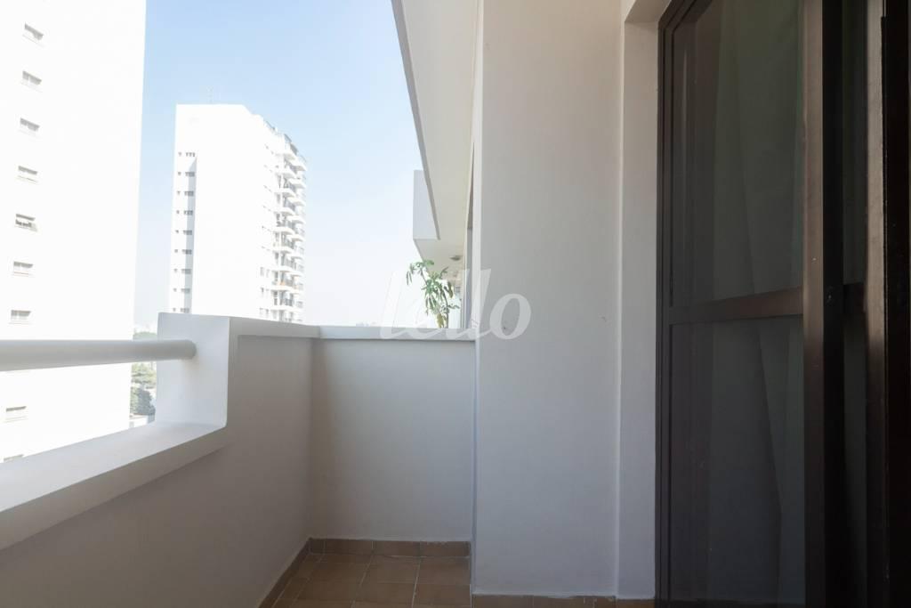 SACADA de Apartamento para alugar, Padrão com 40 m², 1 quarto e 1 vaga em Jardim Paulista - São Paulo