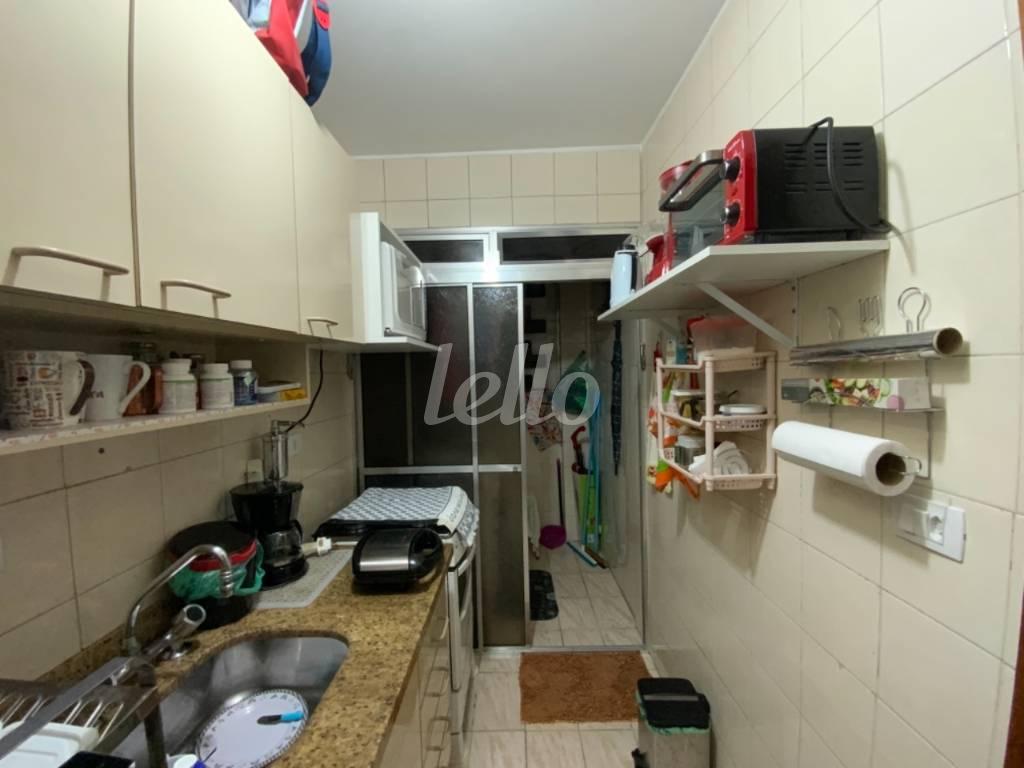 COZINHA de Apartamento à venda, Padrão com 45 m², 1 quarto e 1 vaga em Bela Vista - São Paulo
