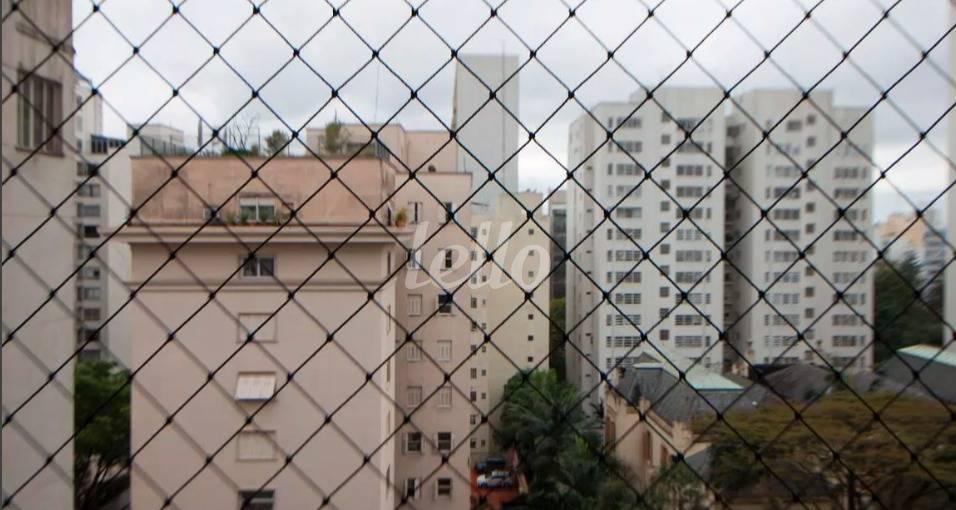 VISTA de Apartamento à venda, Padrão com 188 m², 3 quartos e 1 vaga em Higienópolis - São Paulo