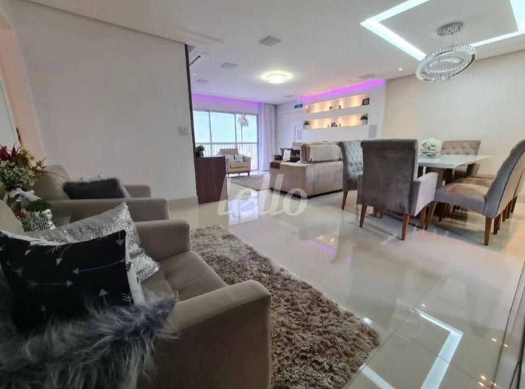 SALA de Apartamento à venda, Padrão com 168 m², 4 quartos e 3 vagas em Belenzinho - São Paulo