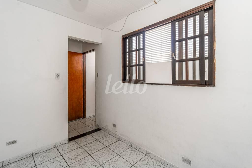 SALA de Casa para alugar, térrea com 45 m², 1 quarto e em Cangaíba - São Paulo