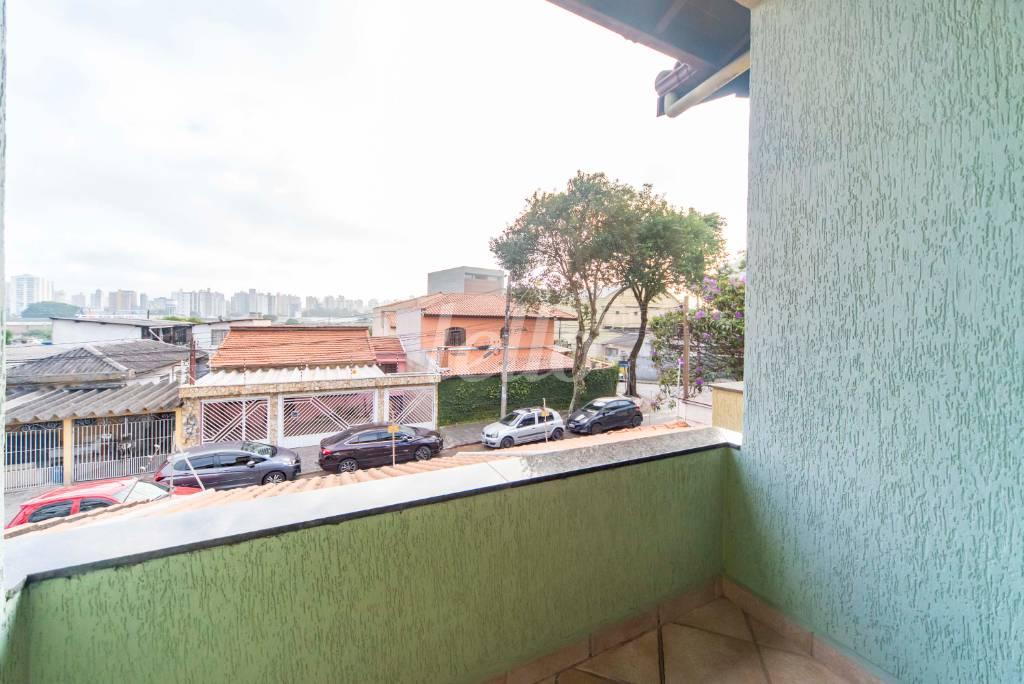 VARANDA DO DORMITÓRIO 1 de Casa à venda, sobrado com 285 m², 4 quartos e 3 vagas em Parque Central - Santo André