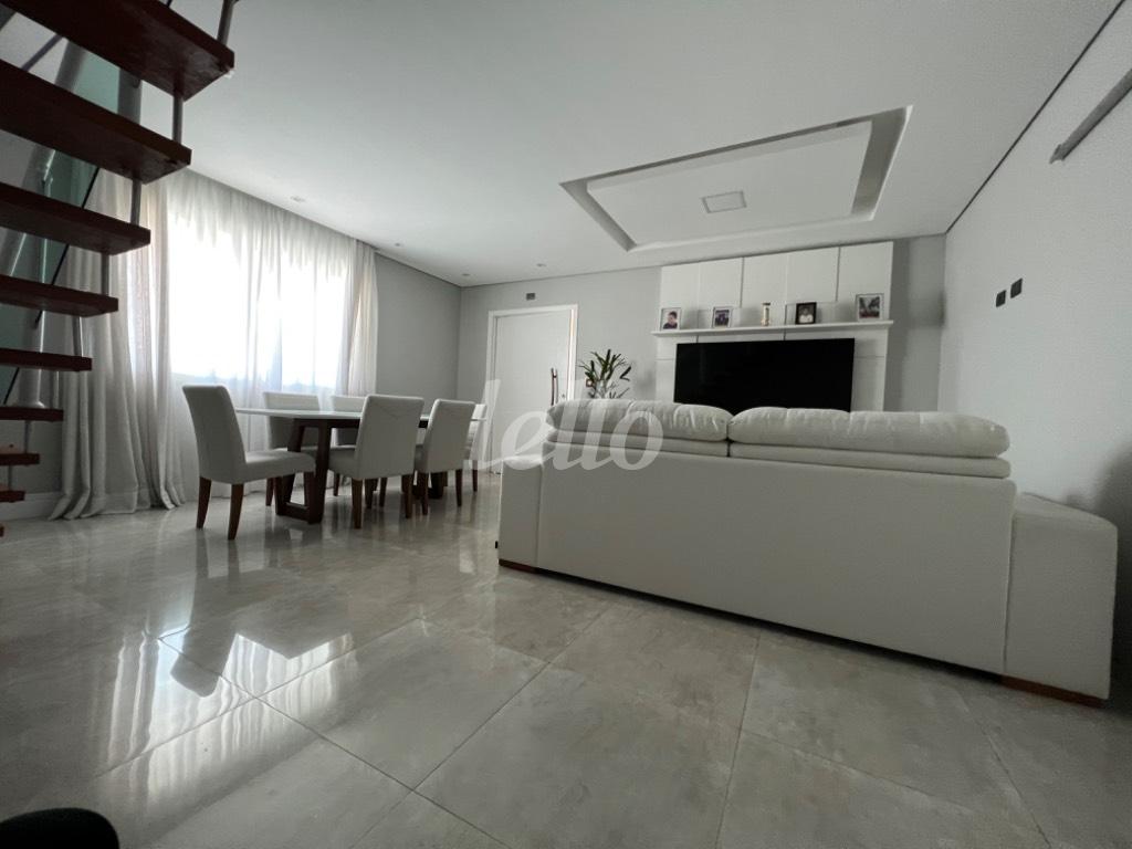 SALA de Casa à venda, sobrado com 438 m², 3 quartos e 5 vagas em Mooca - São Paulo