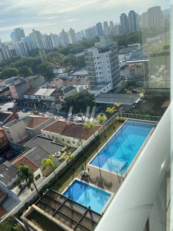 VARANDA de Apartamento à venda, Studio com 50 m², 1 quarto e 1 vaga em Vila Gomes Cardim - São Paulo