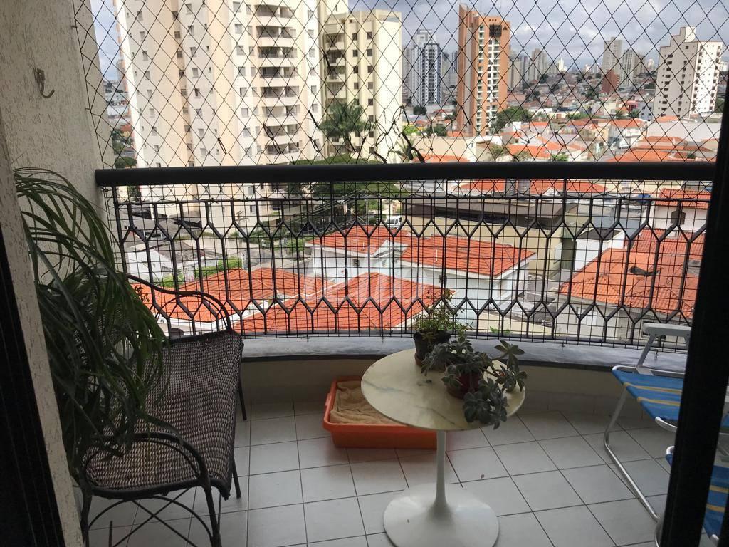 SACADA de Apartamento à venda, Padrão com 87 m², 2 quartos e 2 vagas em Vila Regente Feijó - São Paulo