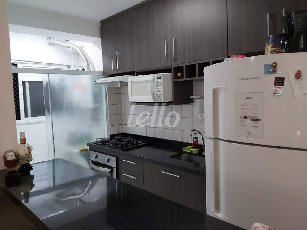 COZINHA de Apartamento à venda, Padrão com 64 m², 2 quartos e 1 vaga em Brás - São Paulo