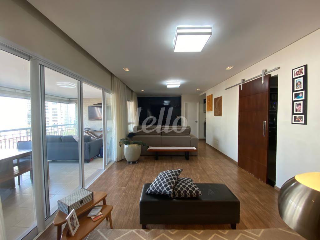 SALA INTEGRADA de Apartamento à venda, Padrão com 146 m², 3 quartos e 3 vagas em Belenzinho - São Paulo