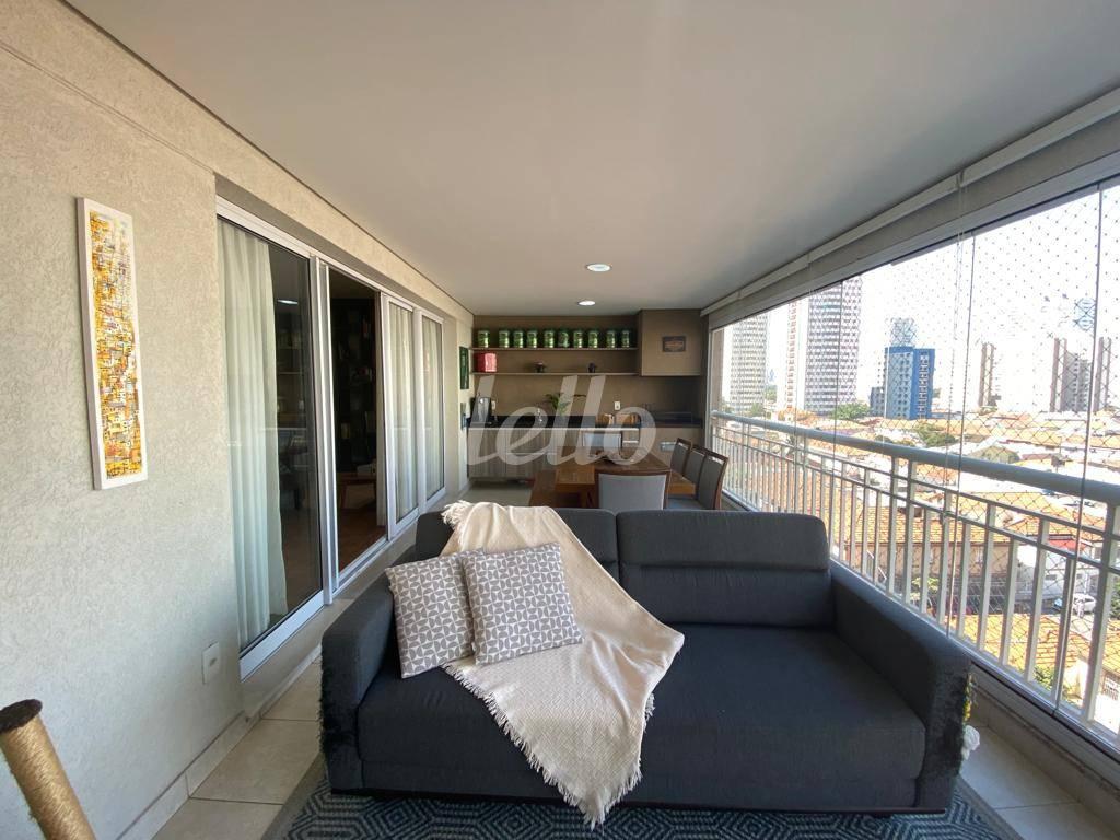 VARANDAN GOURMET ACONCHEGANTE04 AT 15 de Apartamento à venda, Padrão com 146 m², 3 quartos e 3 vagas em Belenzinho - São Paulo