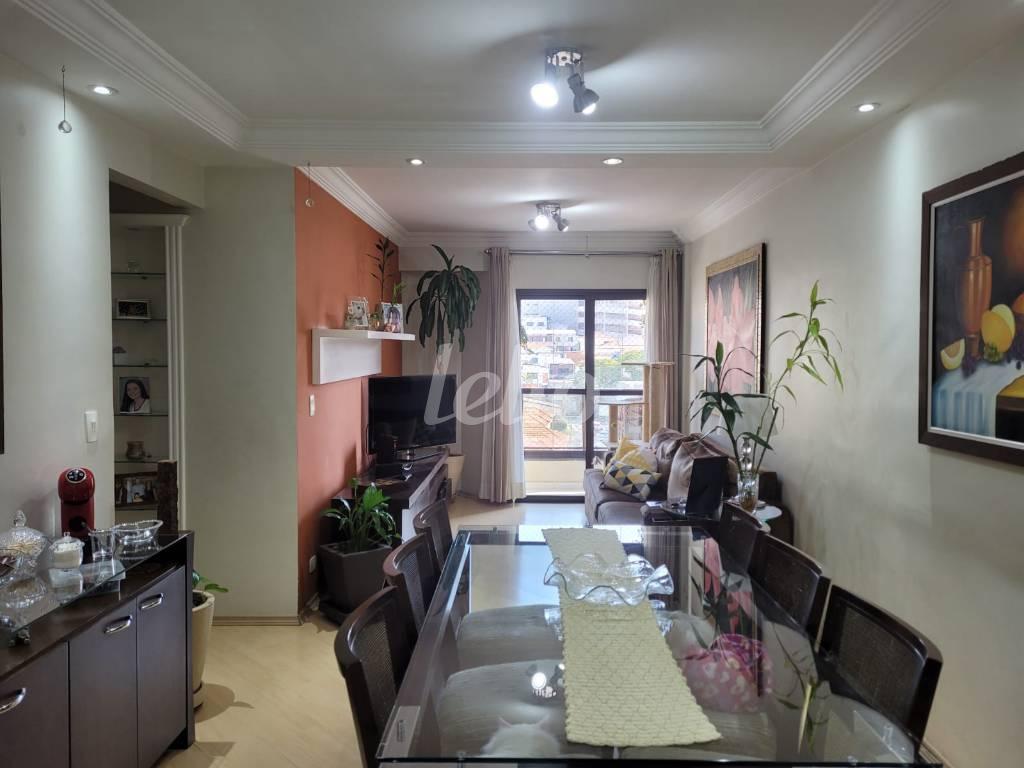 SALA DOIS AMBIENTES de Apartamento à venda, Padrão com 88 m², 3 quartos e 2 vagas em Saúde - São Paulo