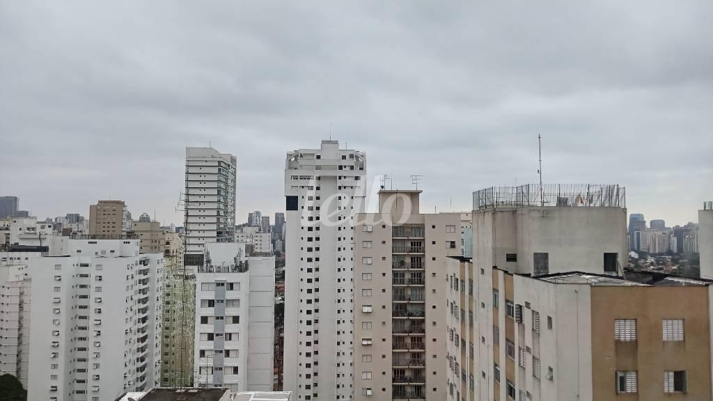 VISTA DA SALA de Apartamento à venda, cobertura - Padrão com 115 m², 1 quarto e 2 vagas em Brooklin Paulista - São Paulo