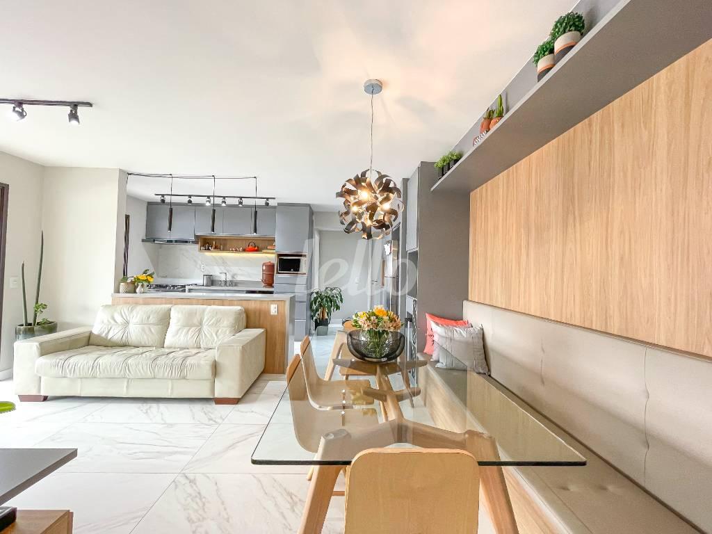 SALA de Apartamento à venda, Padrão com 140 m², 3 quartos e 2 vagas em Vila Pompeia - São Paulo