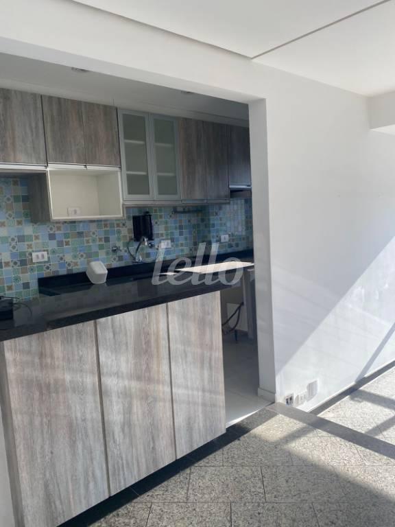 04 COZINHA de Apartamento para alugar, Flat com 55 m², 1 quarto e 1 vaga em Santana - São Paulo