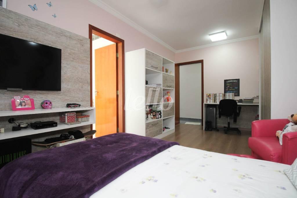 SUÍTE 2 de Casa à venda, sobrado com 350 m², 3 quartos e 4 vagas em Vila Lilica - Santo André
