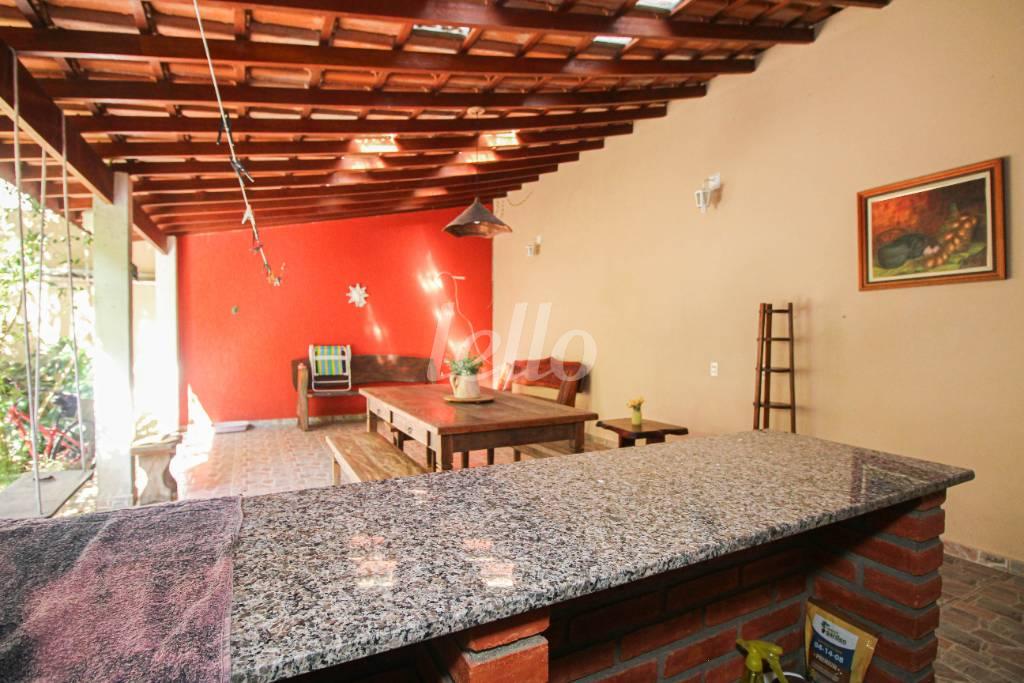 ESPAÇO GOURMET de Casa à venda, sobrado com 350 m², 3 quartos e 4 vagas em Vila Lilica - Santo André