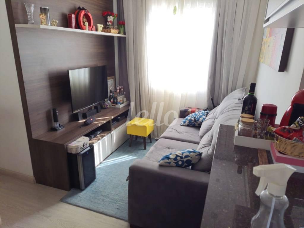 SALA de Apartamento à venda, Padrão com 47 m², 2 quartos e 1 vaga em Chácara Califórnia - São Paulo