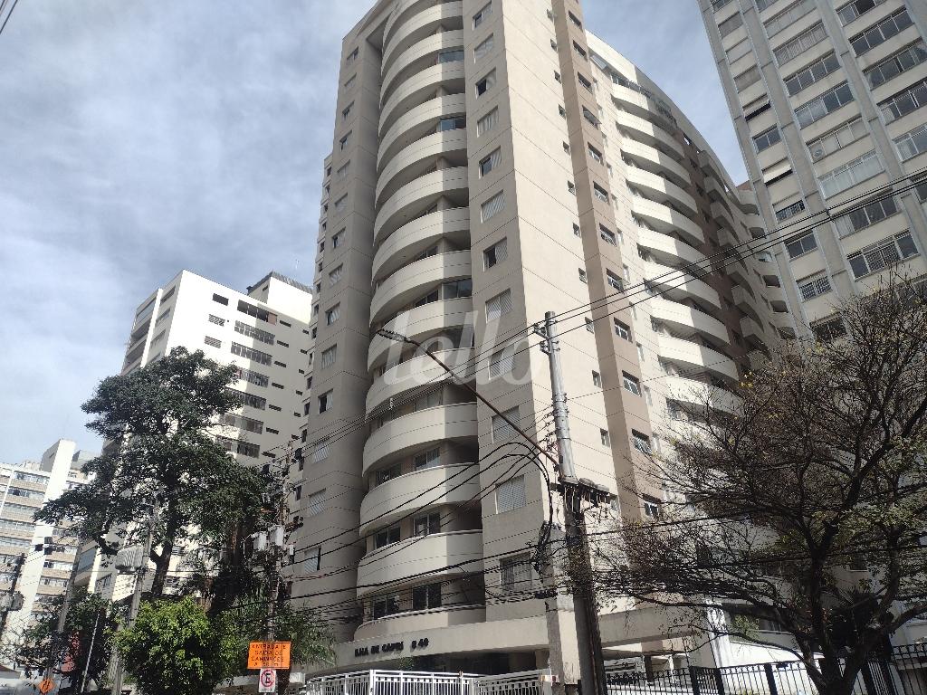FACHADA de Apartamento à venda, Padrão com 28 m², 1 quarto e 1 vaga em Perdizes - São Paulo