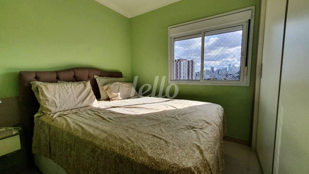 SUÍTE de Apartamento à venda, Padrão com 73 m², 2 quartos e 1 vaga em Carandiru - São Paulo