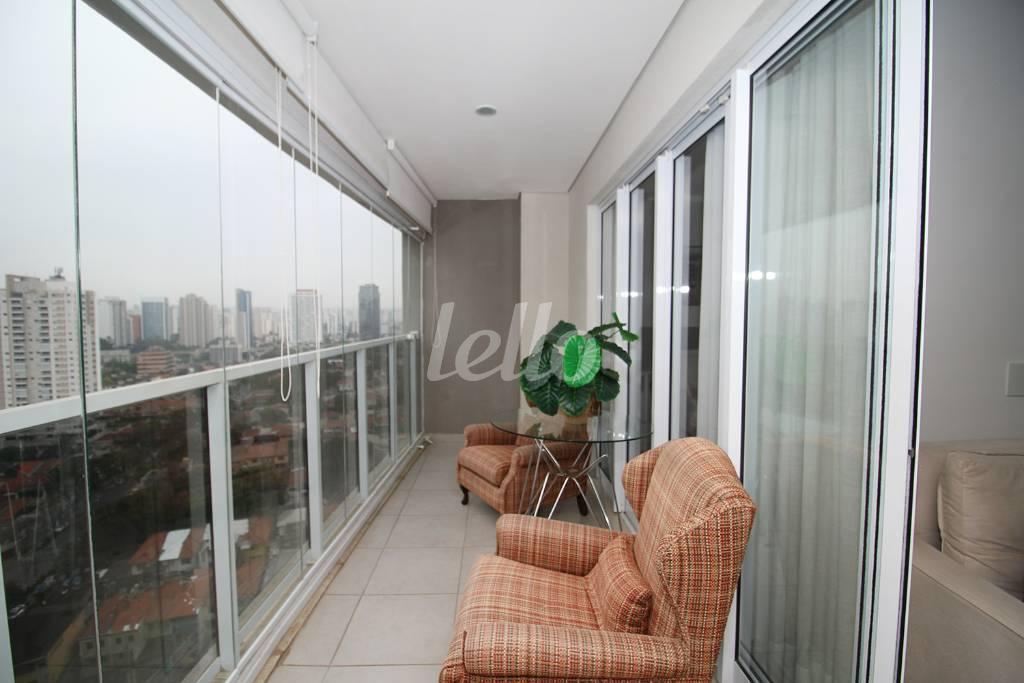 SACADA de Apartamento à venda, Padrão com 55 m², 1 quarto e 1 vaga em Vila Gertrudes - São Paulo