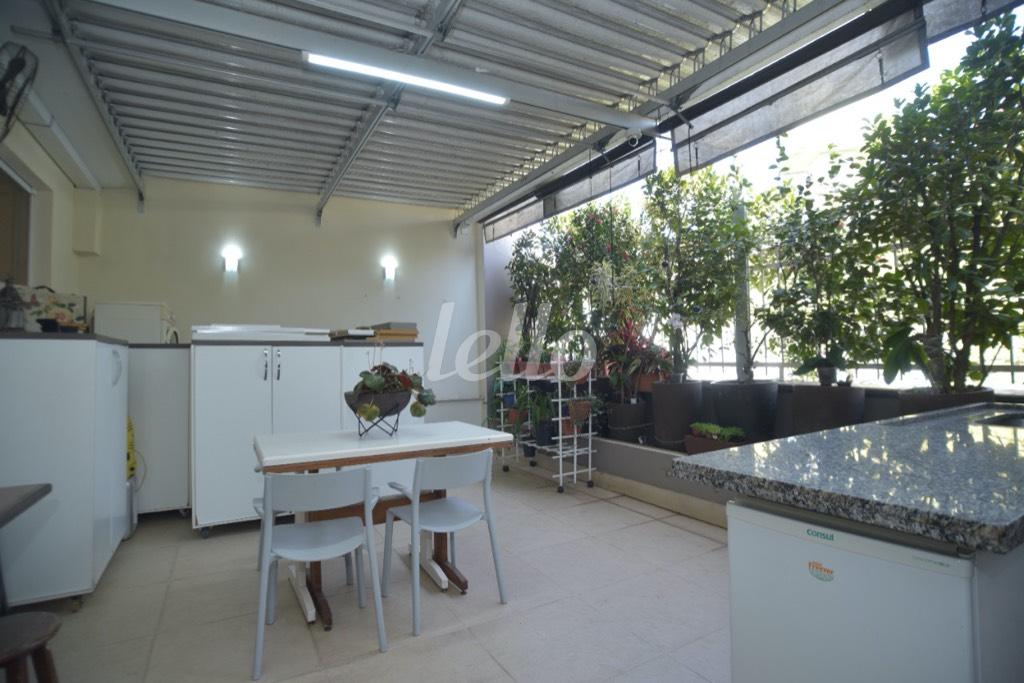 AREA GOURMET de Casa à venda, em condomínio - térrea com 120 m², 3 quartos e 1 vaga em Mooca - São Paulo