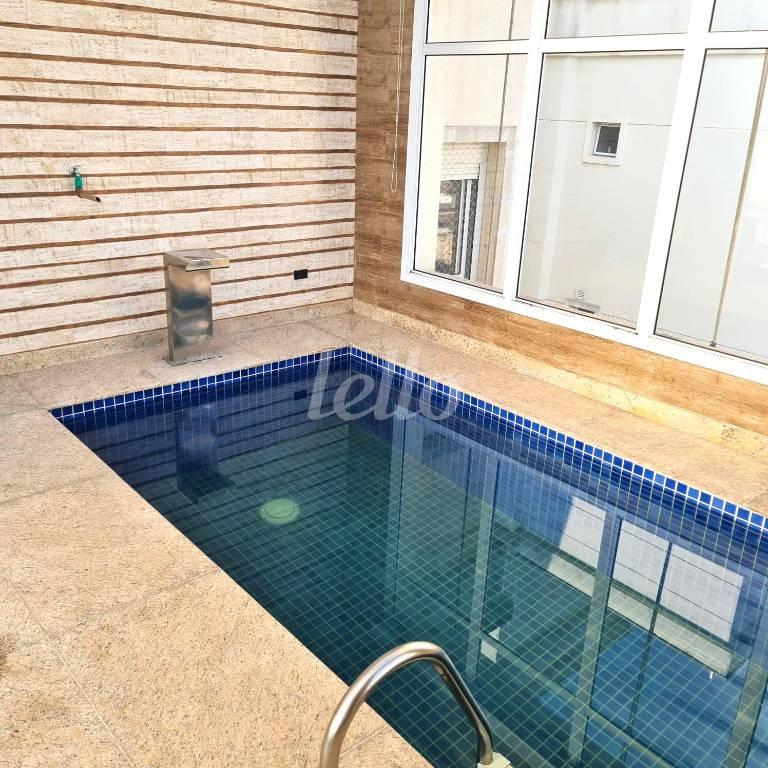 PISCINA de Apartamento à venda, cobertura - Padrão com 329 m², 4 quartos e 4 vagas em Tatuapé - São Paulo