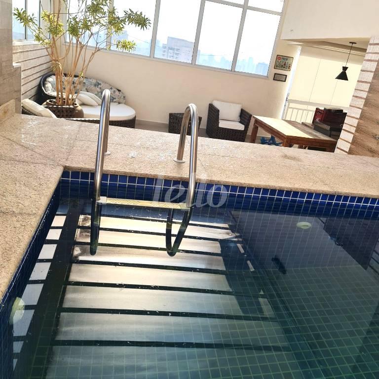 PISCINA de Apartamento à venda, cobertura - Padrão com 329 m², 4 quartos e 4 vagas em Tatuapé - São Paulo