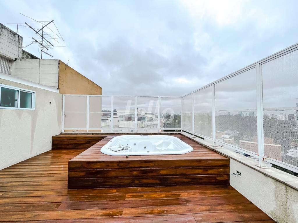 JACUZI AREA DE LAZER de Apartamento à venda, cobertura - Padrão com 236 m², 8 quartos e 3 vagas em Morumbi - São Paulo