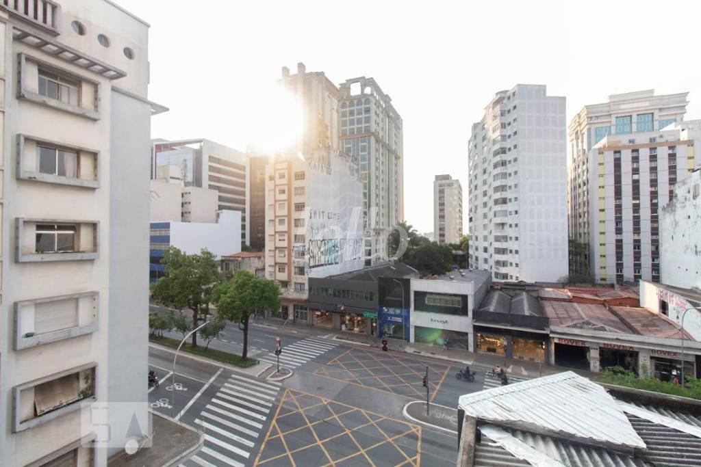 VISTA de Apartamento à venda, Padrão com 85 m², 3 quartos e em Consolação - São Paulo