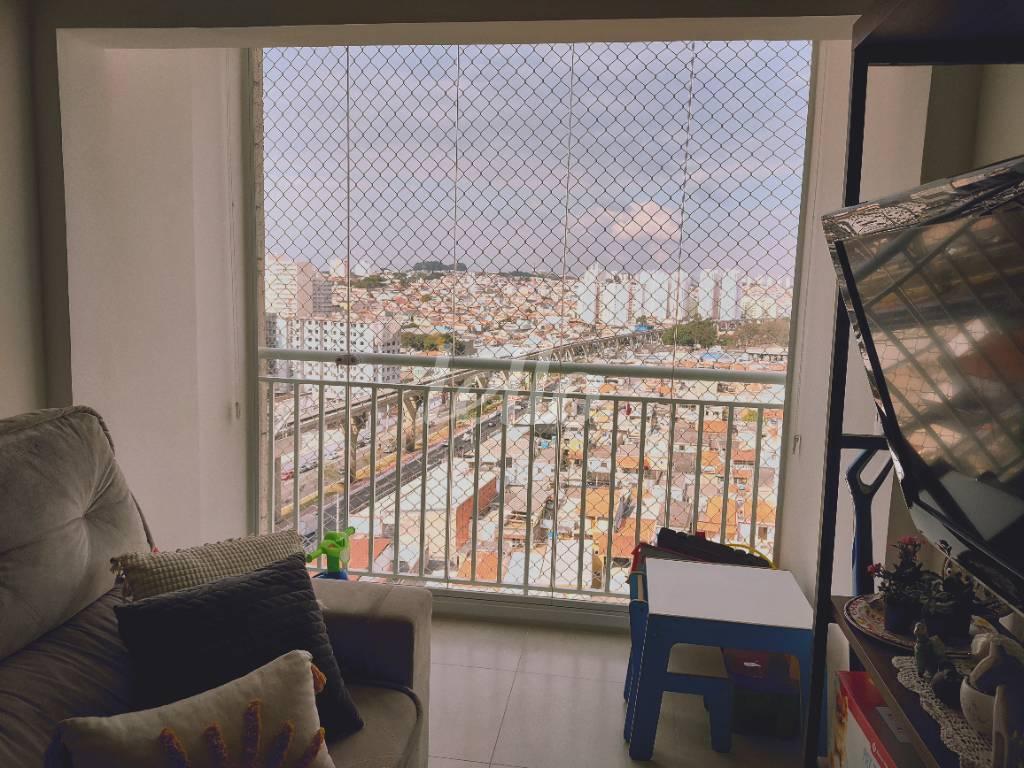 SACADA de Apartamento à venda, Padrão com 53 m², 2 quartos e 1 vaga em Jardim Independência - São Paulo