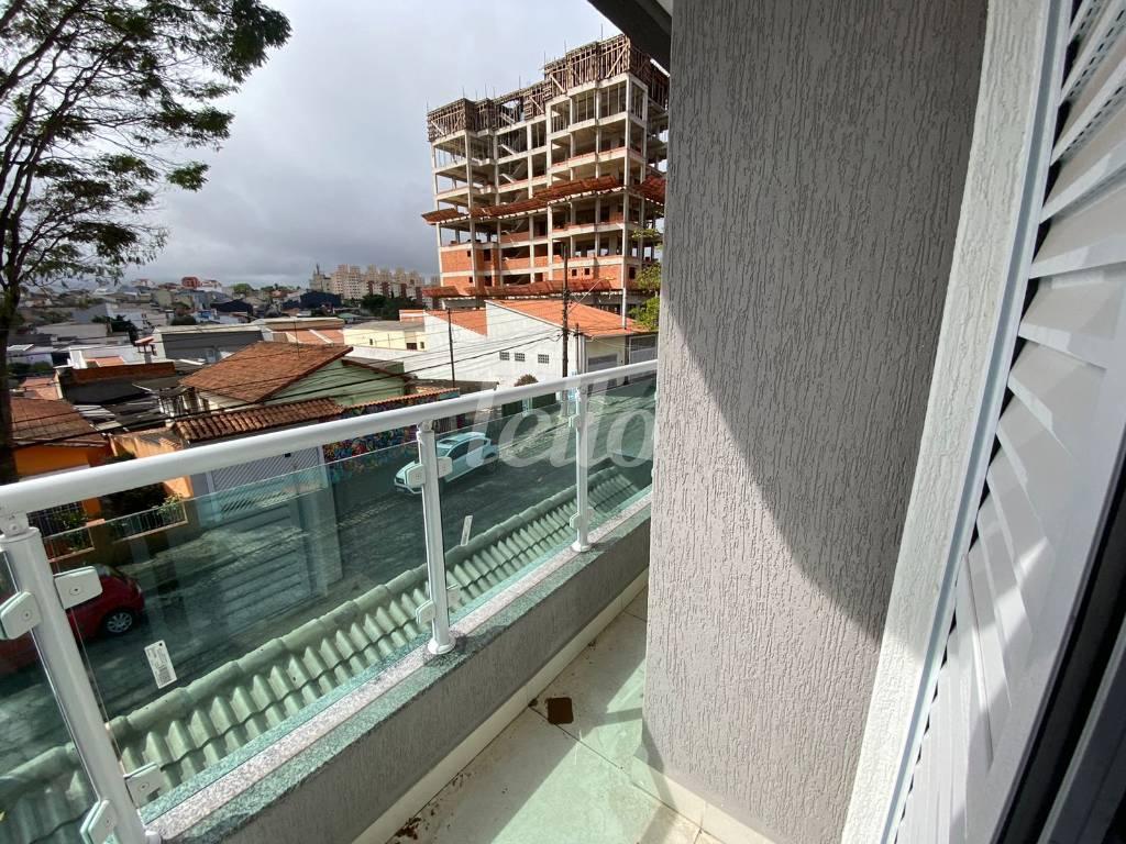 VARANDA SUÍTE de Apartamento à venda, Padrão com 71 m², 3 quartos e 2 vagas em Vila Curuca - Santo André