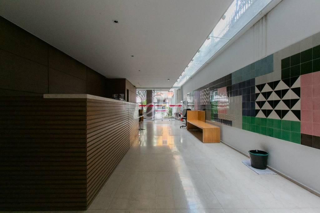 RECEPÇÃO de Prédio Comercial para alugar, Monousuário com 1407 m², e 24 vagas em Higienópolis - São Paulo