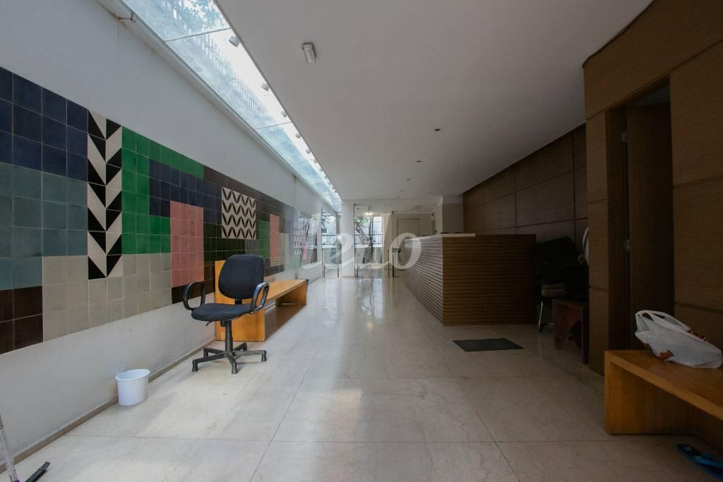 RECEPÇÃO de Prédio Comercial para alugar, Monousuário com 1407 m², e 24 vagas em Higienópolis - São Paulo