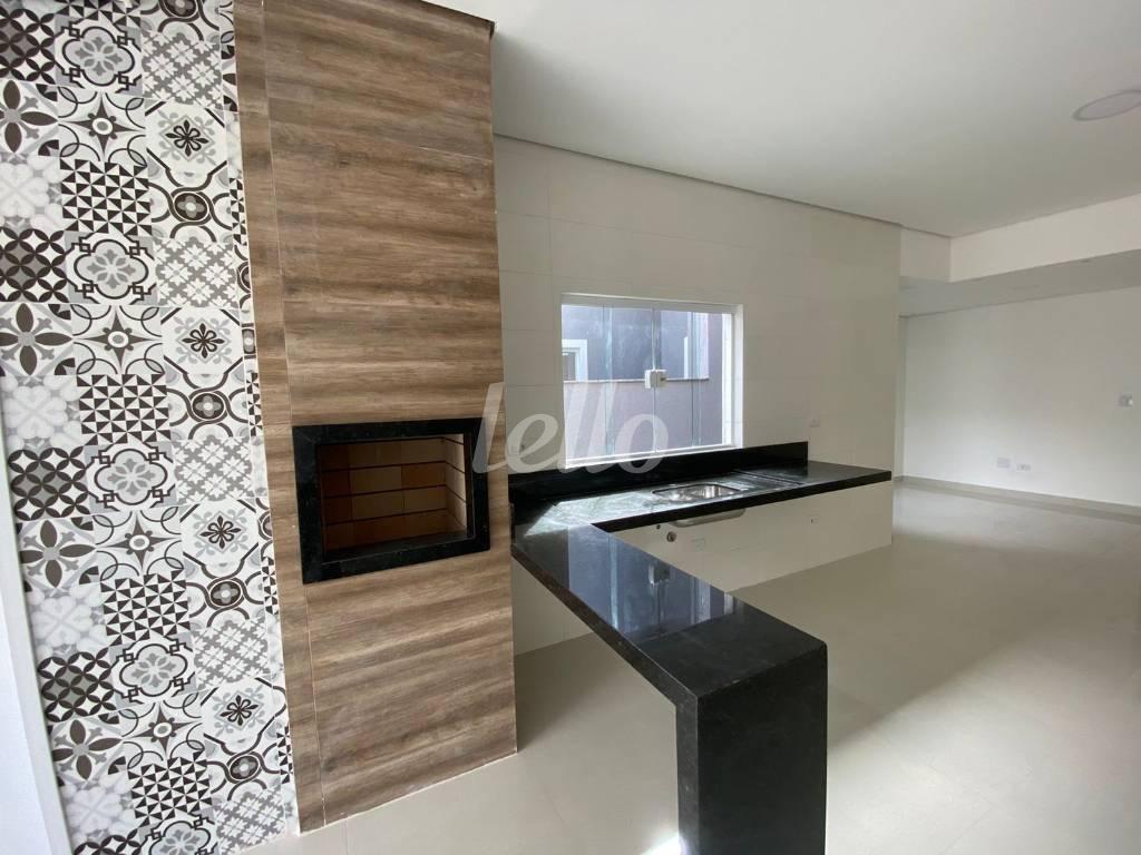 ESPAÇO GOURMET de Apartamento à venda, cobertura - Padrão com 144 m², 4 quartos e 2 vagas em Vila Curuca - Santo André