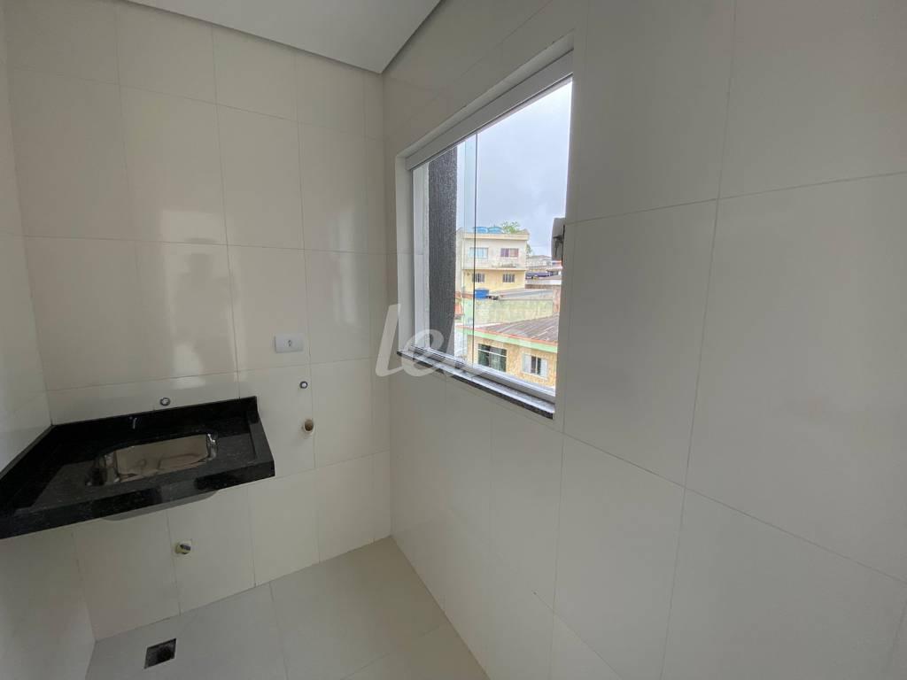 ÁREA DE SERVIÇO de Apartamento à venda, cobertura - Padrão com 150 m², 4 quartos e 2 vagas em Vila Curuca - Santo André