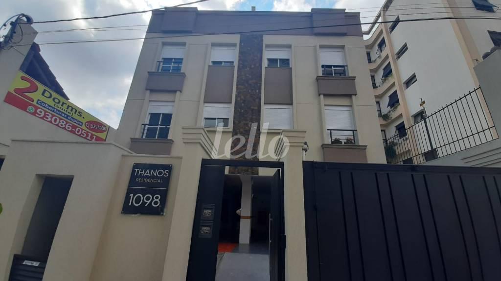 FACHADA de Apartamento à venda, Padrão com 51 m², 2 quartos e 1 vaga em Campestre - Santo André