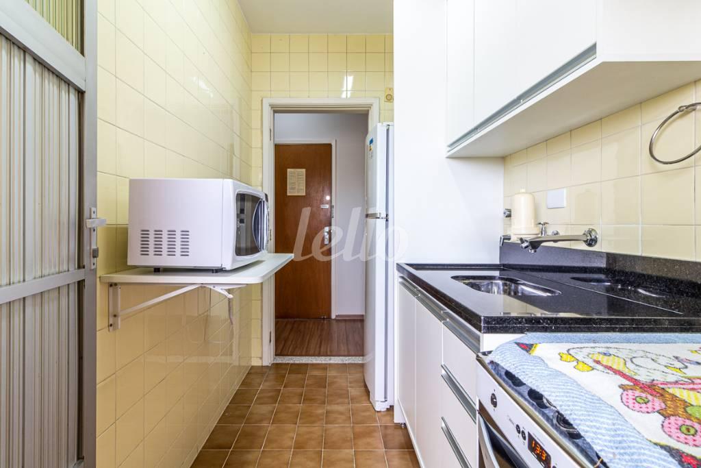 COZINHA de Apartamento para alugar, Padrão com 50 m², e 1 vaga em Consolação - São Paulo