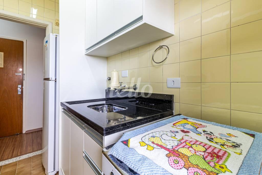 COZINHA de Apartamento para alugar, Padrão com 50 m², e 1 vaga em Consolação - São Paulo