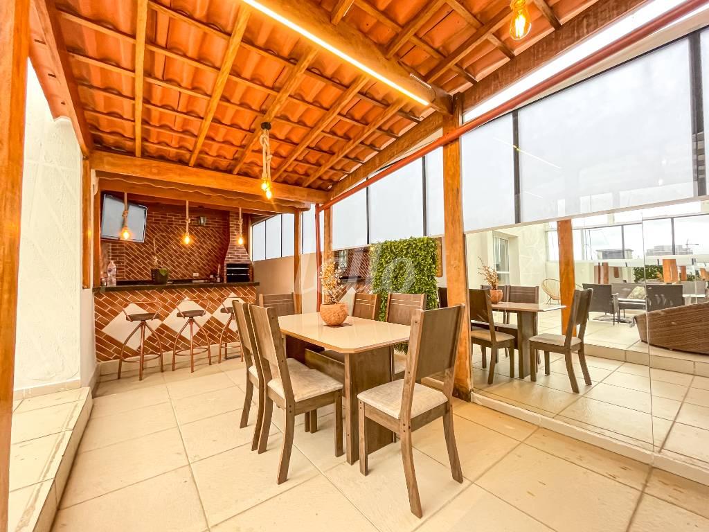 AREA DE LAZER de Apartamento à venda, cobertura - Padrão com 158 m², 2 quartos e 2 vagas em Mooca - São Paulo