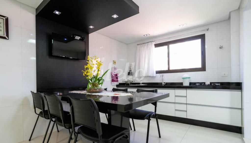 COZINHA ESPAÇO GOURMET de Apartamento à venda, Padrão com 520 m², 4 quartos e 4 vagas em Água Fria - São Paulo