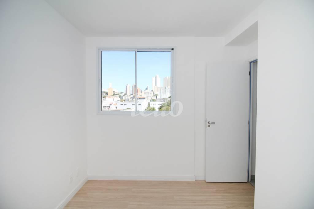 DORMITÓRIO 2 de Apartamento para alugar, Padrão com 34 m², 1 quarto e 1 vaga em Cambuci - São Paulo