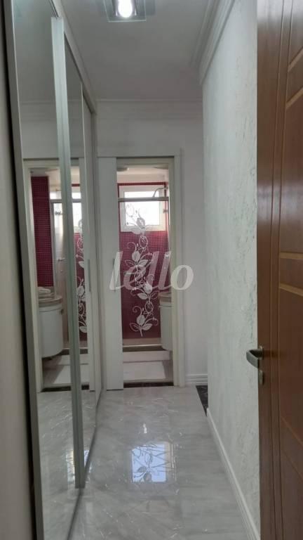 CORREDOR ACESSO DORMITÓRIOS de Apartamento à venda, Padrão com 130 m², 3 quartos e 3 vagas em Campestre - Santo André