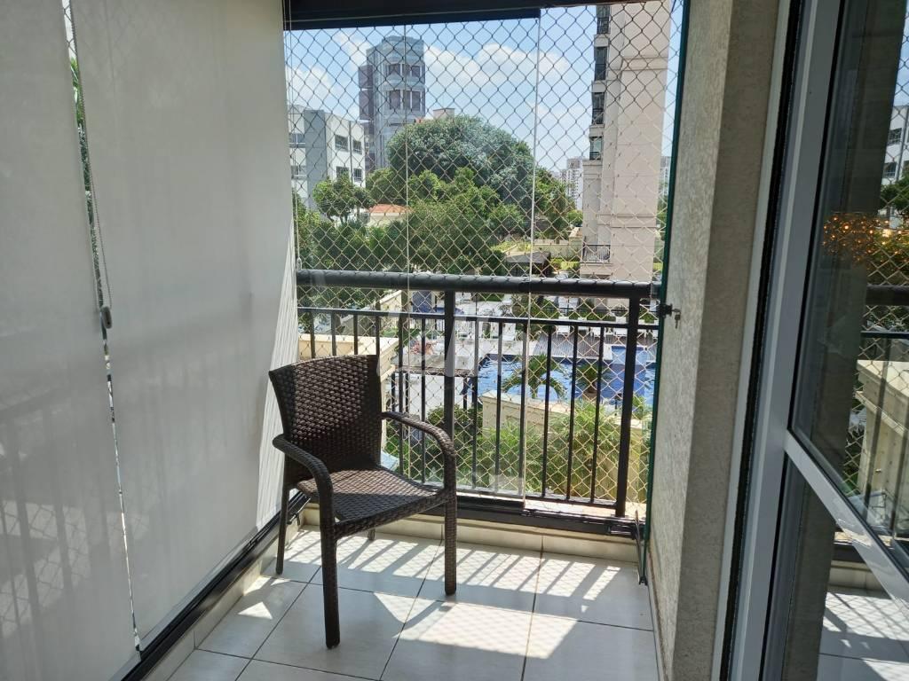 VARANDA de Apartamento à venda, Padrão com 236 m², 3 quartos e 4 vagas em Vila Gilda - Santo André