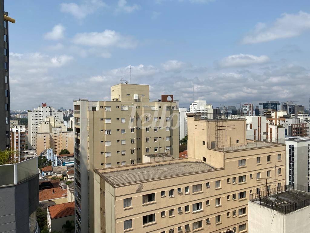 VISTA de Apartamento à venda, Padrão com 41 m², 2 quartos e 1 vaga em Pinheiros - São Paulo