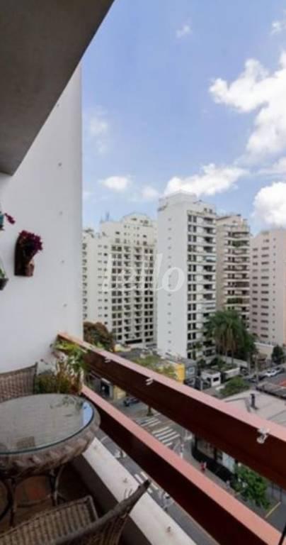 SACADA de Apartamento à venda, Loft com 60 m², 1 quarto e 1 vaga em Planalto Paulista - São Paulo