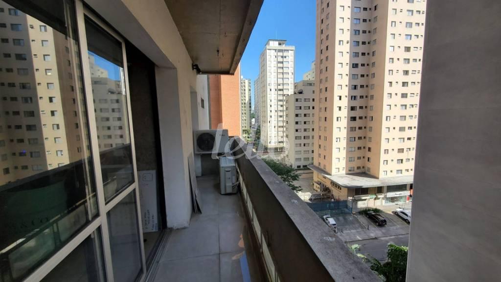 SACADA de Apartamento à venda, Padrão com 100 m², 3 quartos e 1 vaga em Indianópolis - São Paulo