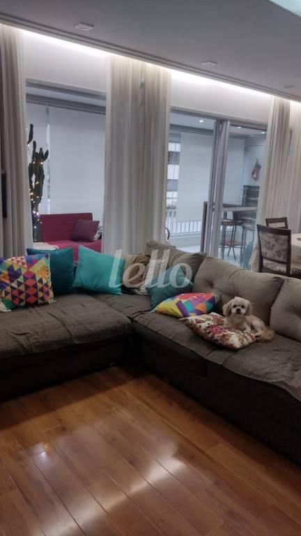 SALA DOIS AMBIENTES de Apartamento à venda, Padrão com 132 m², 3 quartos e 2 vagas em Vila Prudente - São Paulo