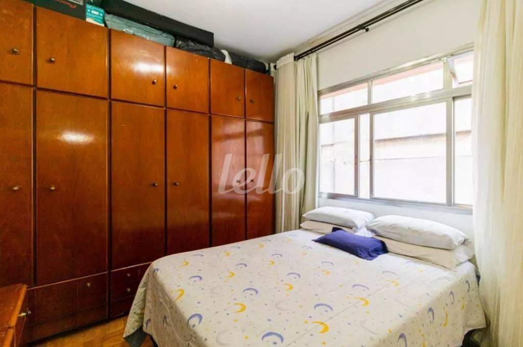 DORMITÓRIO de Apartamento à venda, Padrão com 109 m², 3 quartos e em Consolação - São Paulo