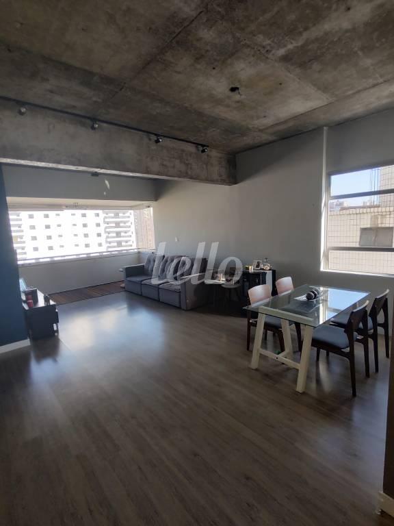 SALA de Apartamento à venda, Padrão com 144 m², 3 quartos e 2 vagas em Vila Bastos - Santo André